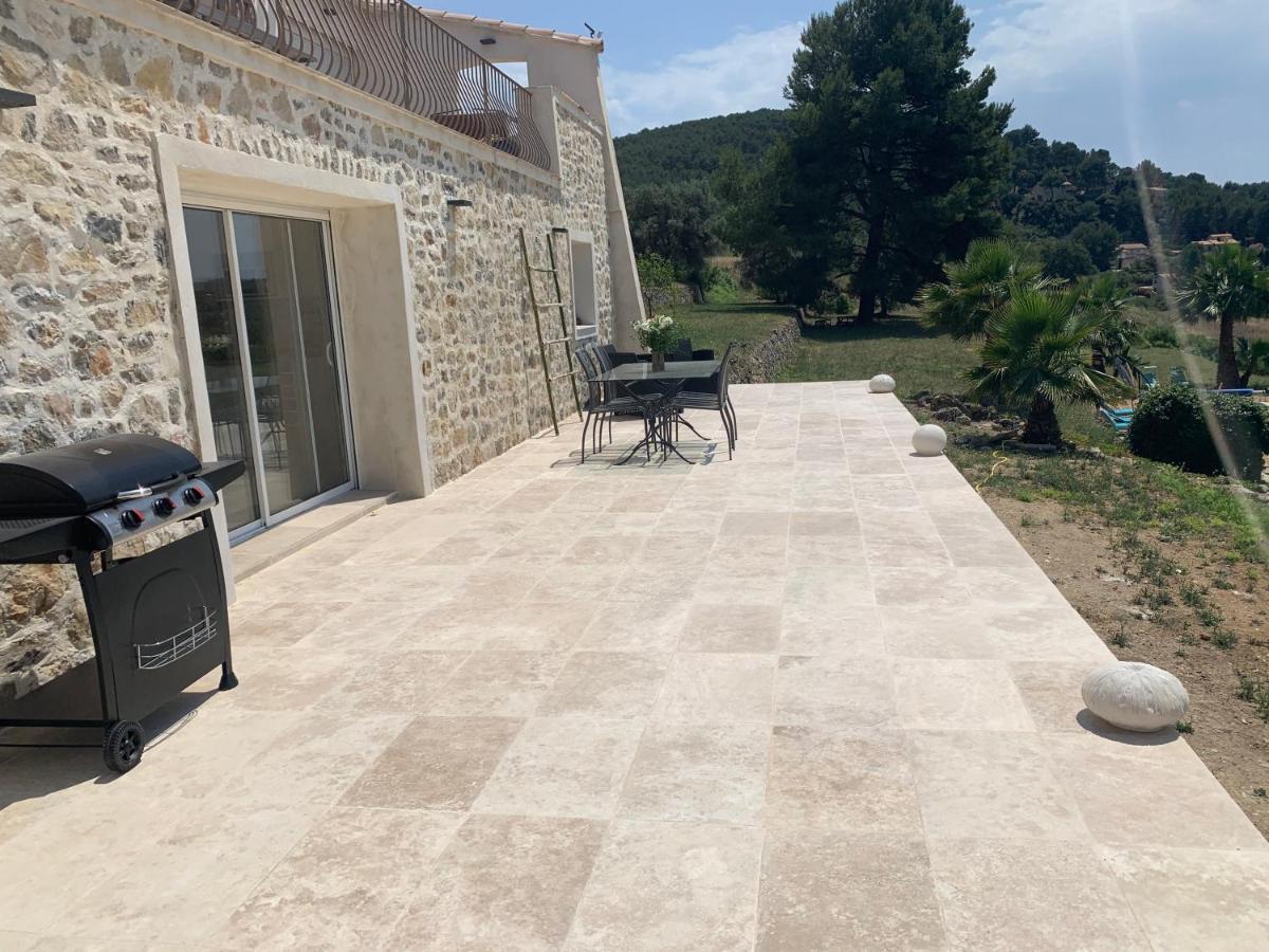 La Venturonne Appartement Neuf Rez De Jardin 45 M2 Vue Mer Et Vignes 10 Mn Des Plages لو بوزيت المظهر الخارجي الصورة